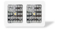 Öffnungswinkel 90° 120° Innen-LED wachsen helles Aluminiumlegierungs-Lampen-Körper-Material