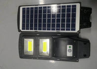 Integrierte IP65-Solar-LED-Straßenlaterne für den Außenbereich, ultrahelles ABS-Material mit Fernbedienung
