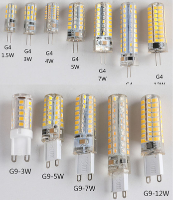 Höhepunkt 18w G9 Birnen-220V führte Farbdie verdunkelung Pin No Stroboscopics 12w drei