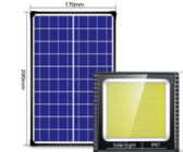 FLUT-Licht der ABS-Cri&gt;80 hohes Solarder helligkeits-200w mit Fernprüfer