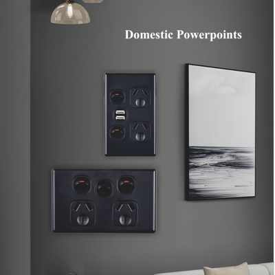 Benutzerdefiniertes Logo Marke australischer Standard 250V 16A 4 Gang elektrischer Wandschalter