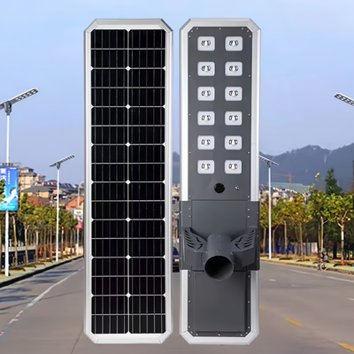 Druckguss Aluminium Gehäuse Alles in einem Solarlicht 80w 100w 120w für hohe Weg oder Parkplatz