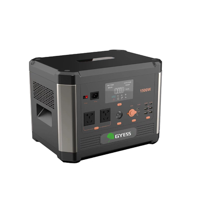 tragbare 1.5kw Batterieleistungs-Station mit Sonnenkollektor