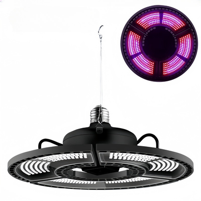 Vollspektrum E26 E27 Transformierbares Hochleistungs-UFO Wachstumslicht Rotblau Licht für alle Pflanzenarten
