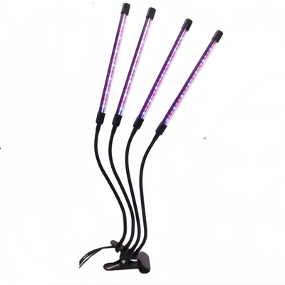 Dimmbare Vollspektrum Clip Pflanzen wachsen Lampe mit rot-blauen Lichtern für Gewächshäuser oder Innenanlagen