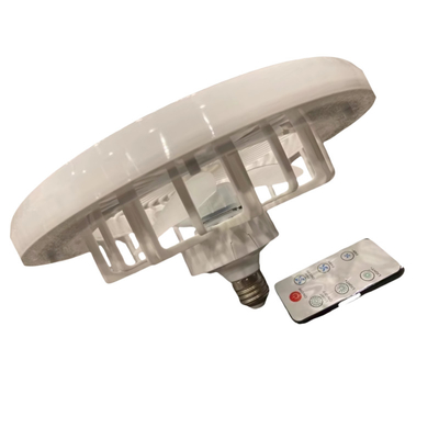 85-265V Büroküche 3-Gang Windgeschwindigkeit Decke Dimmbare LED Decke Ventilator Licht