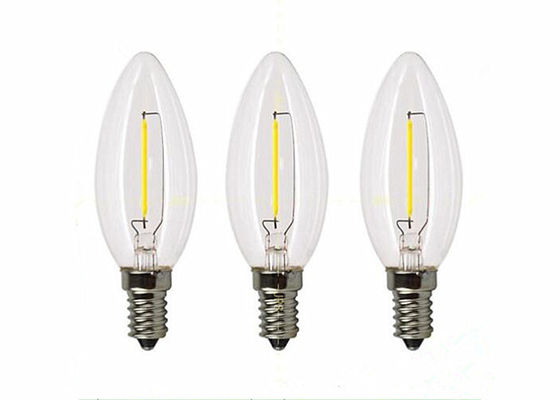 Kerzen-Faden-Glühlampen 4 Watt, intelligente Werbung des Faden-400LM der Birnen-E27