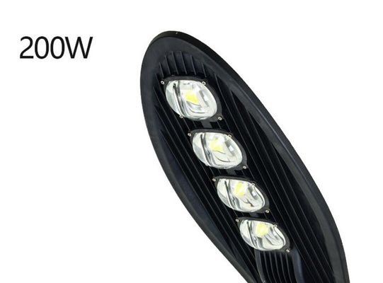 Straßenlaterne-schwarze Aluminiumwohnung im Freien IP65 AC220 - 240V des Parkplatz-LED