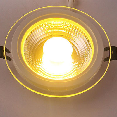 Version PFEILER des Quadrat-5w/10w/15w/25w hinunter Licht mit Aluminiumwohnungs-und Glasdeckel