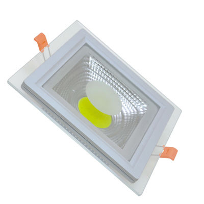 Version PFEILER des Quadrat-5w/10w/15w/25w hinunter Licht mit Aluminiumwohnungs-und Glasdeckel