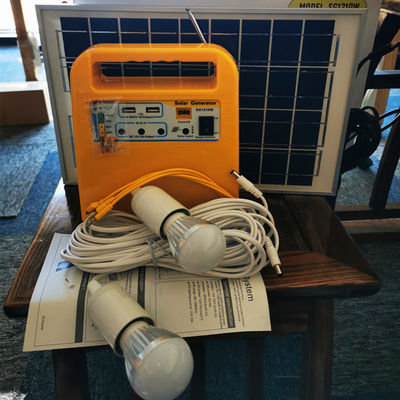 Hoher Standardgenerator-Hauptgebrauch mit Radio mit Birne kann bewegliches aufladen