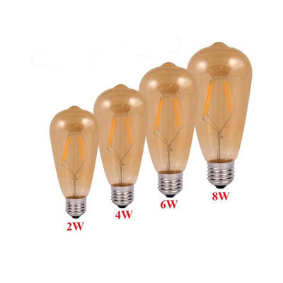 Faden-Glühlampen E14 oder E27 G35 oder C35 3000k 6500k