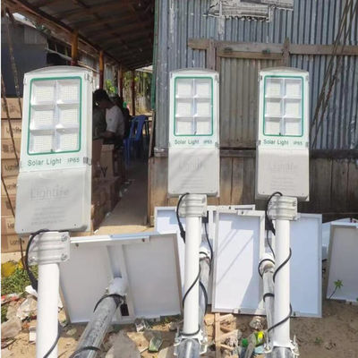 STRASSENLATERNE-Arbeit IP65 AL Extra Solar Panel Aio Solarfür 3-4 laufende Kalendertage