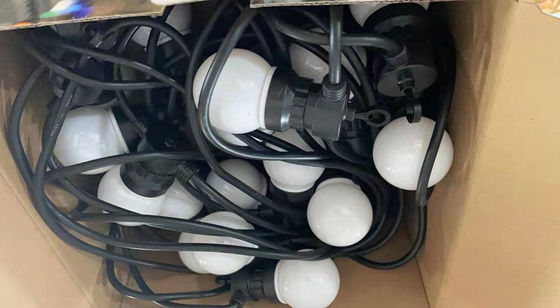 Streifen-Solarlicht G50 G40 A60 angetriebenes Feiertags-Ip65