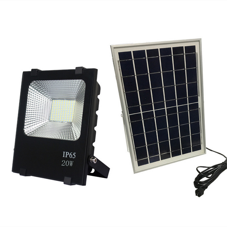 Ip65 ABS 10w Solarflut-Lichter für Parkplatz oder Yard alle in zwei
