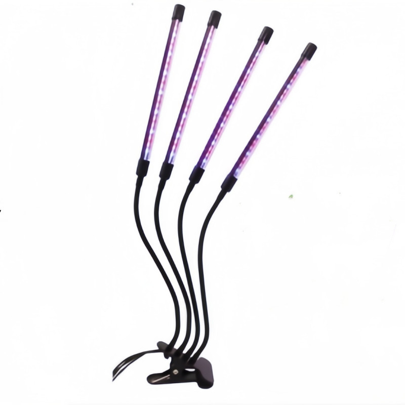 Dimmbare Vollspektrum Clip Pflanzen wachsen Lampe mit rot-blauen Lichtern für Gewächshäuser oder Innenanlagen