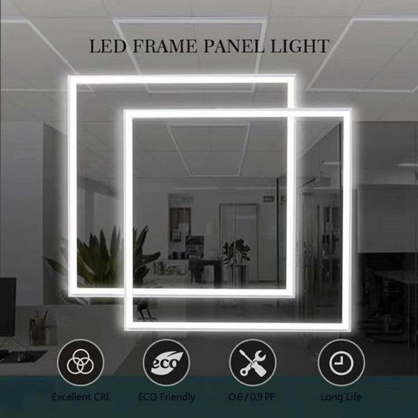 LED-Deckelrahmen-Licht-Quadrat-Version für Büro und Einkaufszentrum
